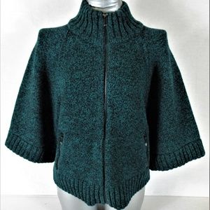JONES NEW YORK WOMENS M/L FULL ZIP CARDIGAN (A2)E1